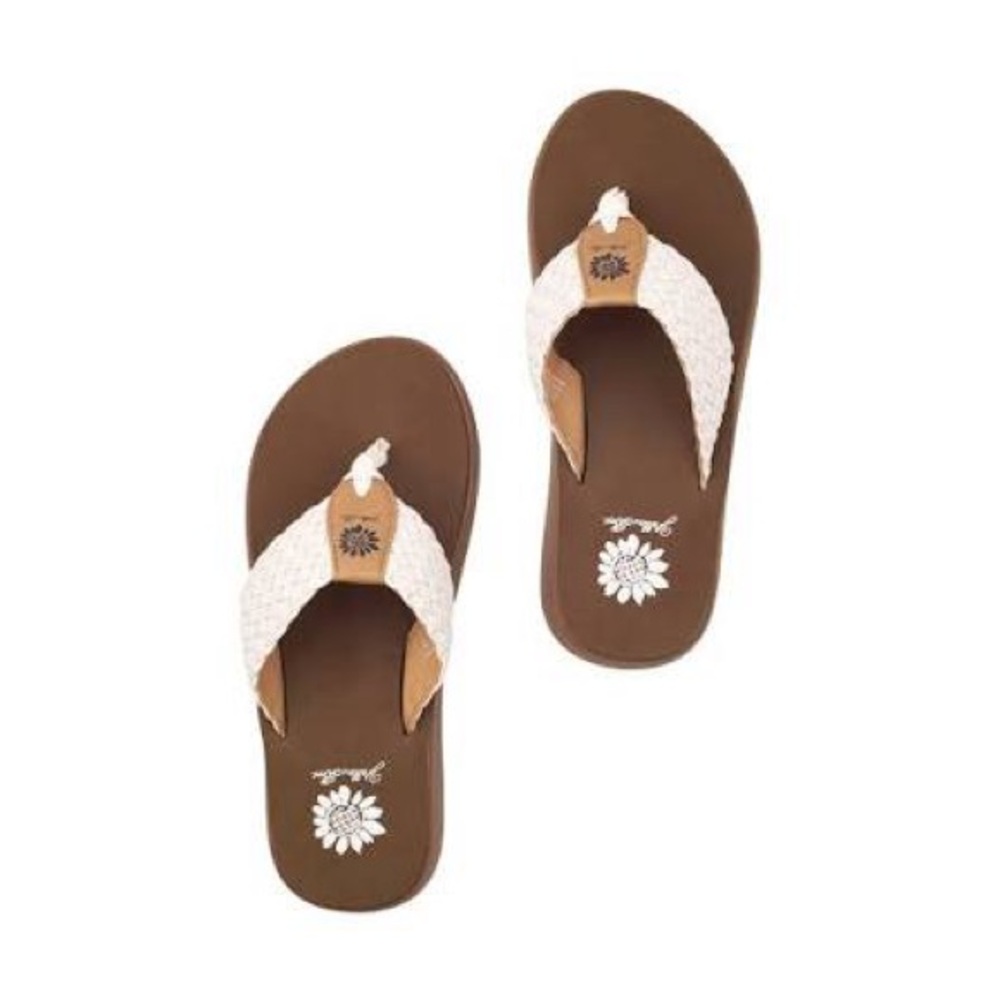 Yellow Box Gamma Flip Flops